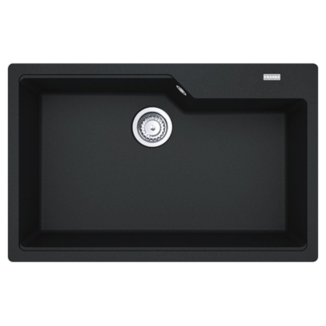 Franke Fragnite Sink Urban Fragranite Series URBAN RANGE UBG 610 210 78 ( 30.5 x 19.5 inches )  -  Onyx