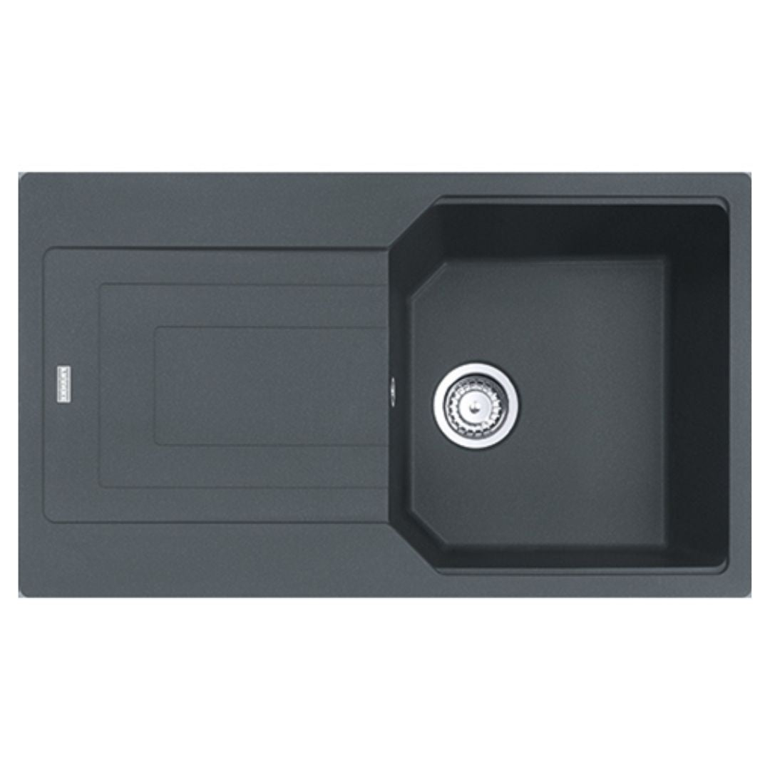 Franke Fragnite Sink Urban Fragranite Series URBAN RANGE UBG 611 211 86 ( 34 x 20 inches )  -  Onyx