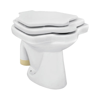 Parryware Floor Mounted White Closet WC Universal EWC Set UNIVERSAL EWC C0272 with P-Trap
