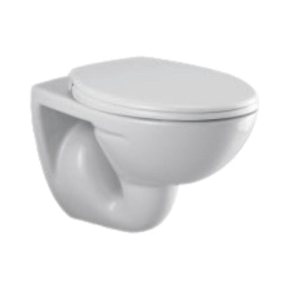 Parryware Wall Mounted White Closet WC Vallure VALLURE C023G with P-Trap