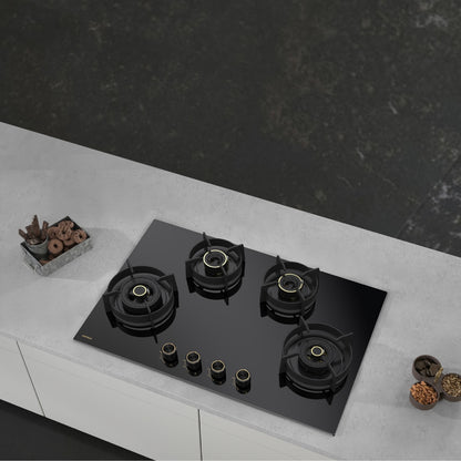 Hafele 80 cm 4 Burner Hob Vesta Series VESTA 480