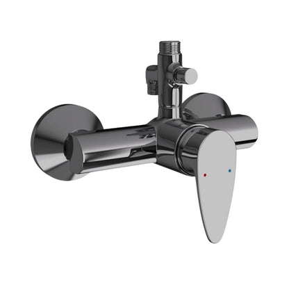 Jaquar 2 Way Wall Mixer Vignette Prime VGP-BCH-81145 Normal Flow - Black Chrome Finish