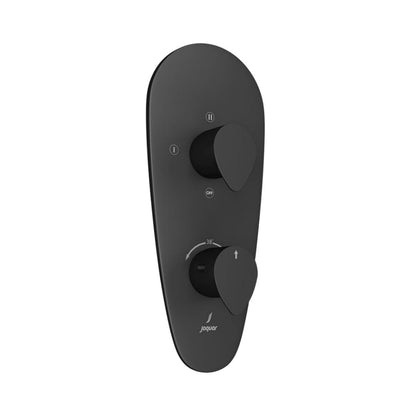 Jaquar 3 Way Thermostatic Diverter Vignette Prime VGP-BLM-81683 Normal Flow - Black Matt Finish