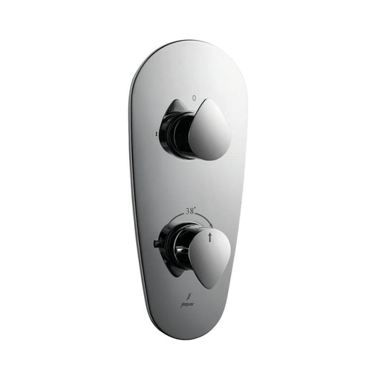 Jaquar 2 Way Thermostatic Diverter Vignette Prime VGP-CHR-81681K Normal Flow - Chrome Finish