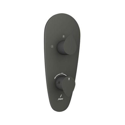 Jaquar 2 Way Thermostatic Diverter Vignette Prime VGP-GRF-81681 Normal Flow - Graphite Finish
