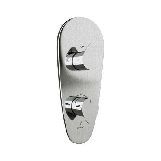 Jaquar 2 Way Thermostatic Diverter Vignette Prime VGP-SSF-81681 Normal Flow - Stainless Steel Finish