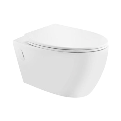 Jaquar Wall Mounted White Closet WC Vignette VGS-WHT-81953UF with P-Trap