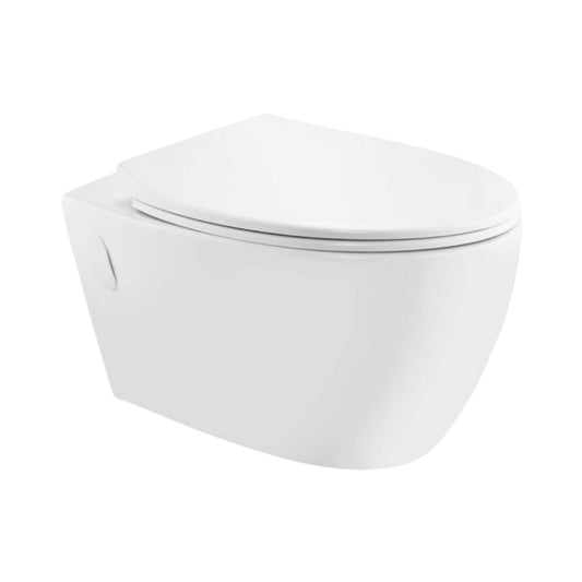 Jaquar Wall Mounted White Closet WC Vignette VGS-WHT-81953UF with P-Trap