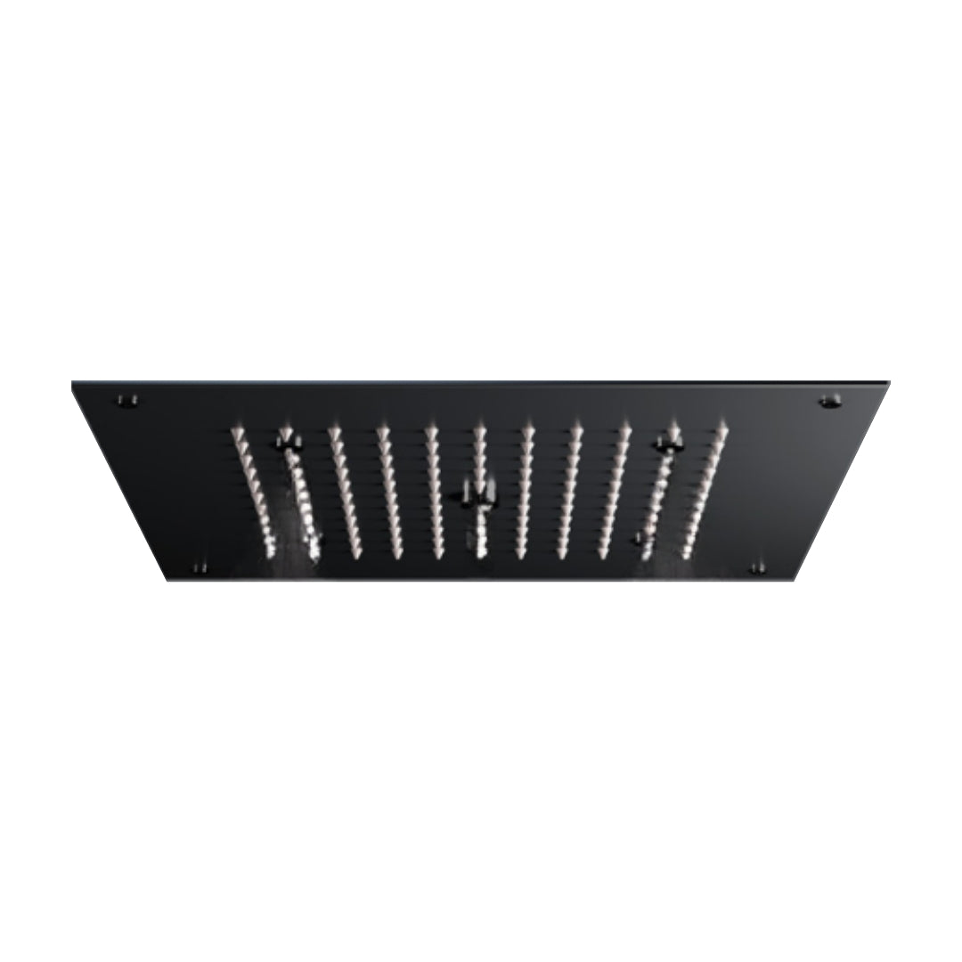 Colston Multi Flow Overhead Showers VITARA MIST BM - Black Matt on ...
