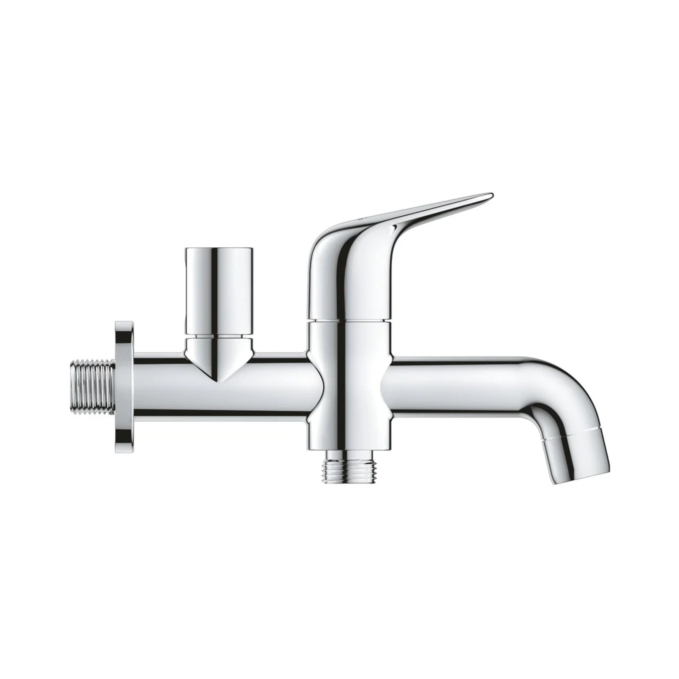 Grohe WC Area 2 Way Bib Tap Euroeco 29376001 - Chrome on Decure.in