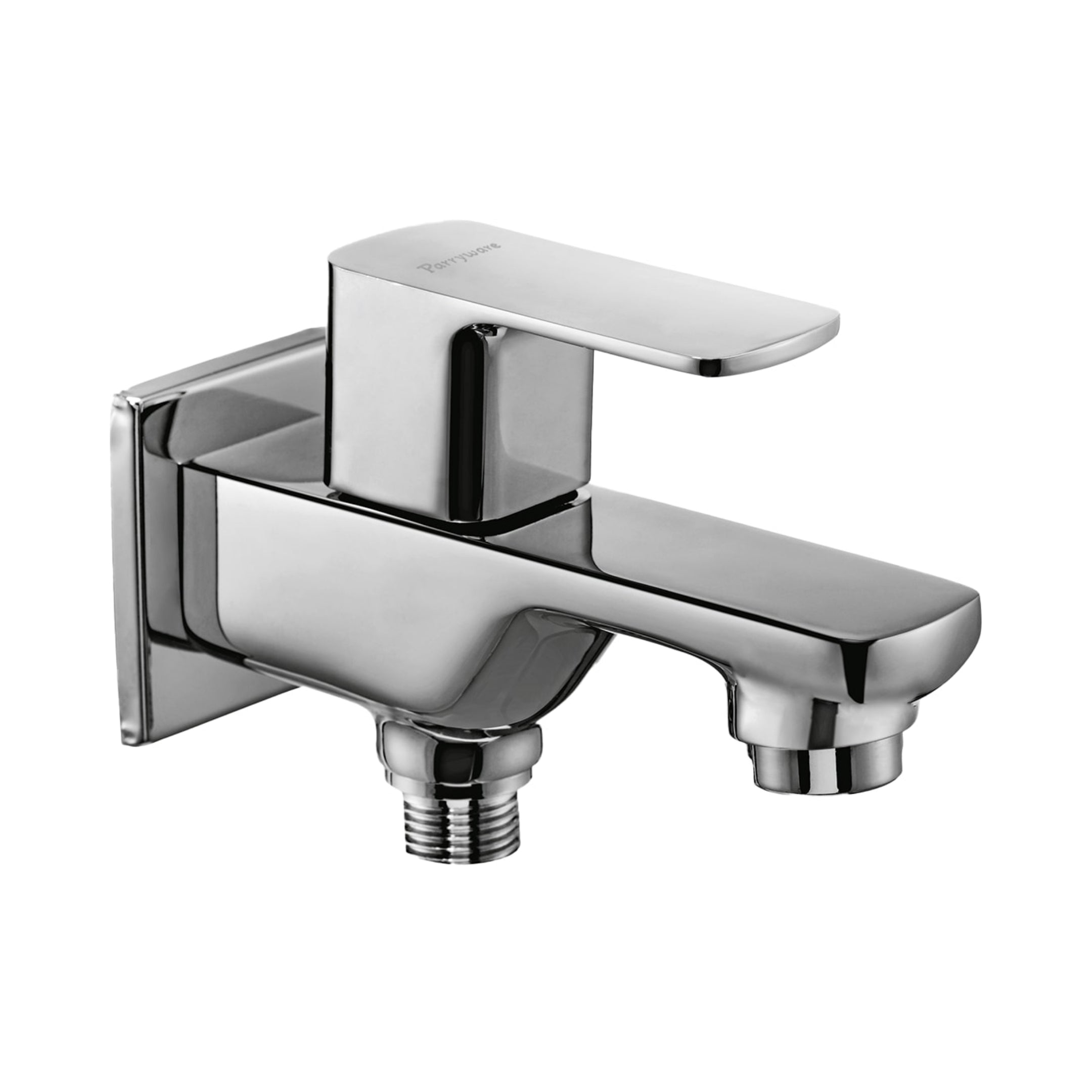 Parryware WC Area 2 Way Bib Cock Quattro T2334A1 - Chrome on Decure.in