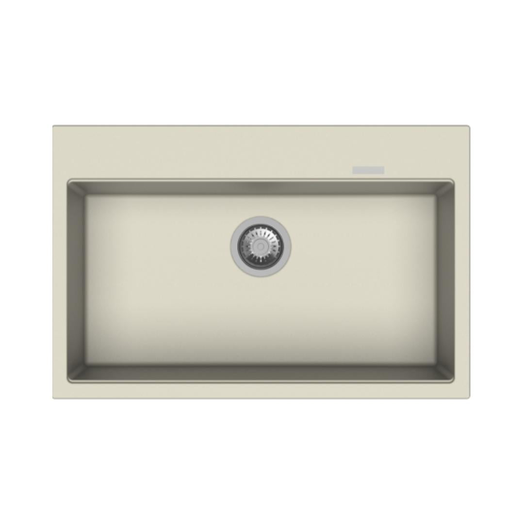 Carysil Quartz Sink Waltz WALTZ 780 ( 31 x 20 inches )  -  Champagne