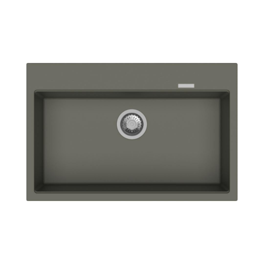 Carysil Quartz Sink Waltz WALTZ 780 ( 31 x 20 inches )  -  Concrete