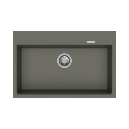 Carysil Quartz Sink Waltz WALTZ 780 ( 31 x 20 inches )  -  Concrete