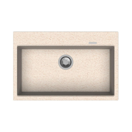 Carysil Quartz Sink Waltz WALTZ 780 ( 31 x 20 inches )  -  Cornflakes