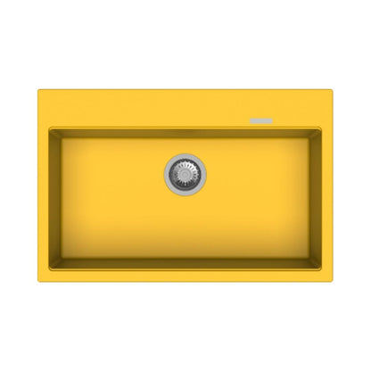 Carysil Quartz Sink Waltz WALTZ 780 ( 31 x 20 inches )  -  Yellow