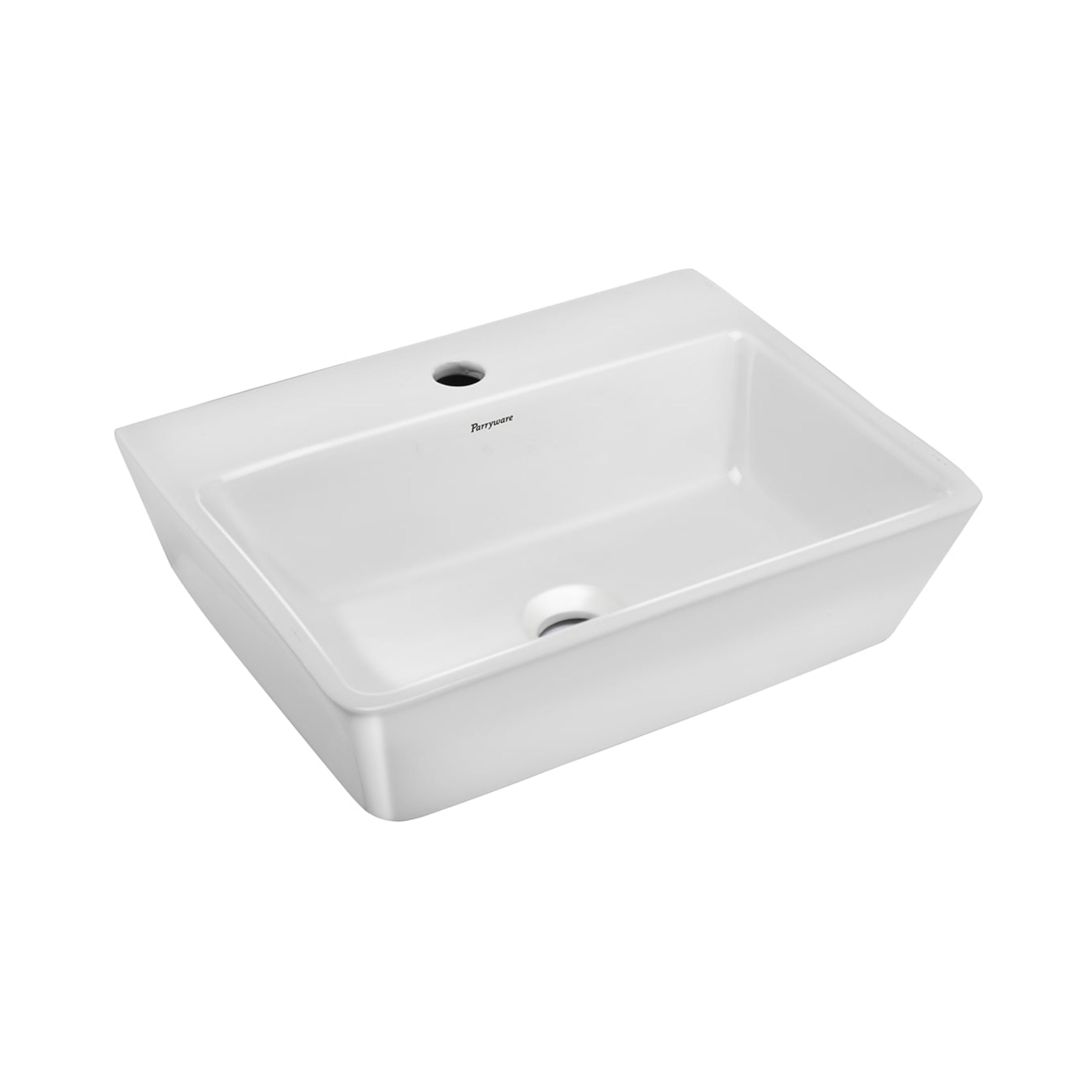 Parryware - Table Top Rectangle White Wash Basin - Clara - C8845