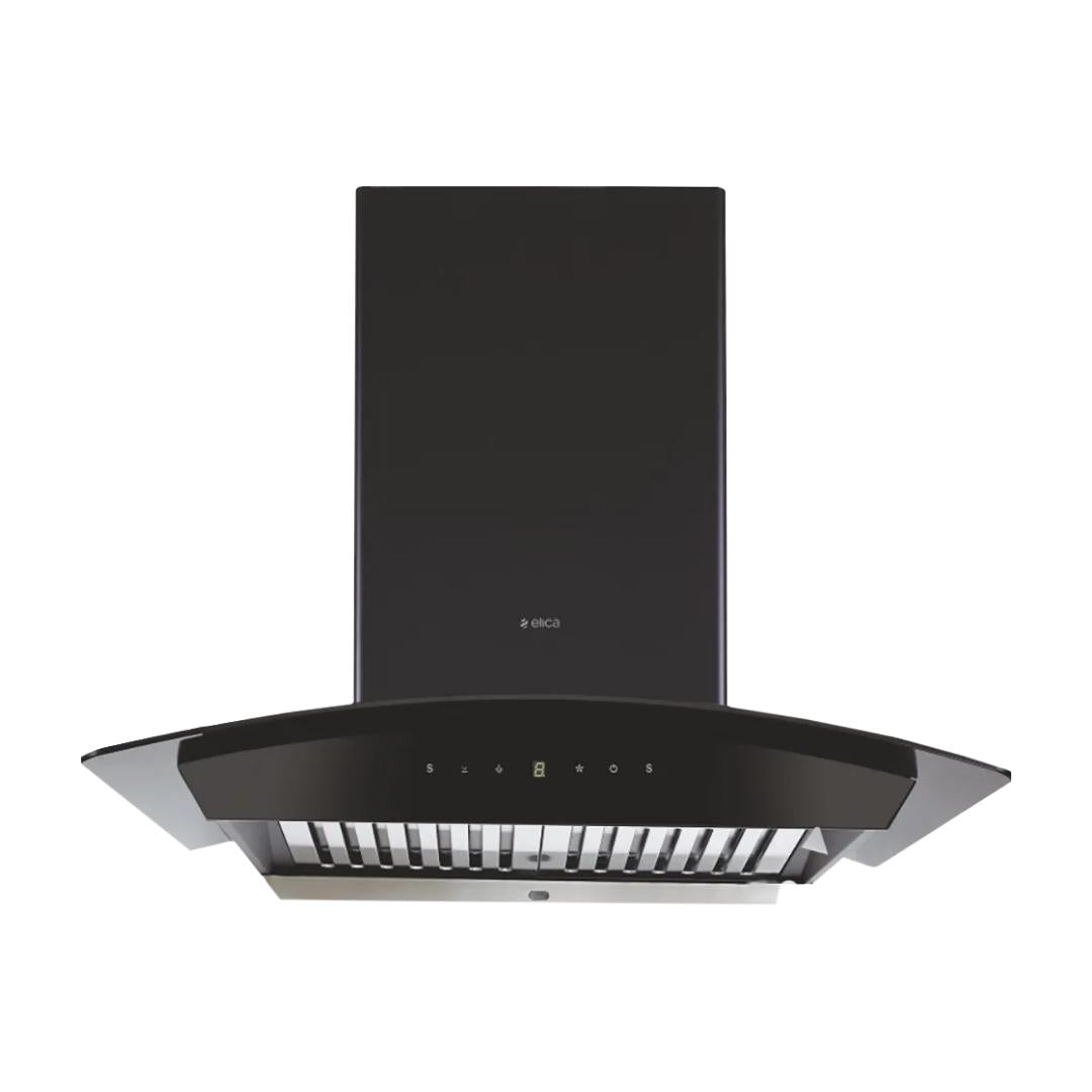 Elica 75 cm Wall Mounted Chimney WDAT HAC 75 MS NERO