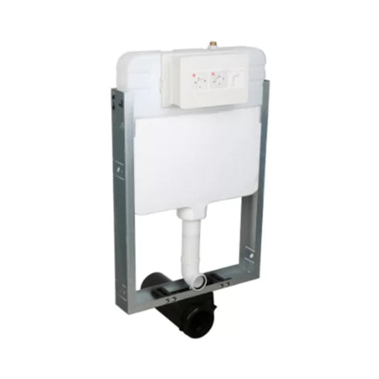 Toto Concealed Tank Concealed Wall Mounted Cistern Half Frame WH131MHFR - White