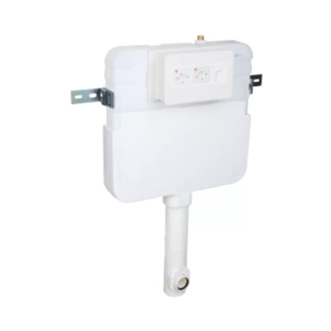 Toto Concealed Tank Concealed Wall Mounted Cistern Without Frame WH131MNF - White