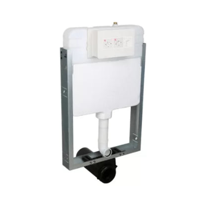 Toto Concealed Tank Concealed Wall Mounted Cistern Half Frame WH132MHFR - White