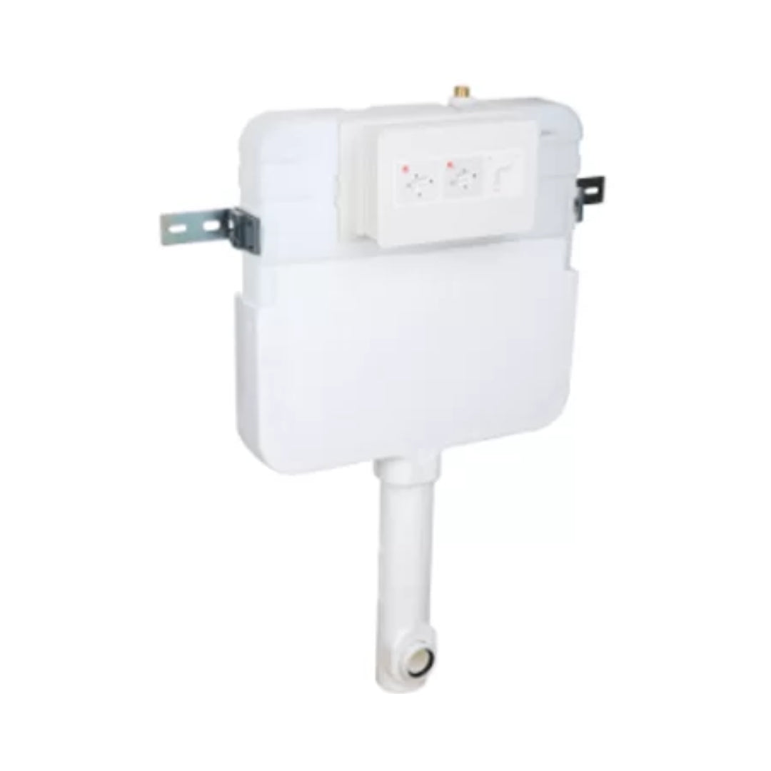 Toto Concealed Tank Concealed Wall Mounted Cistern Without Frame WH132MNF - White