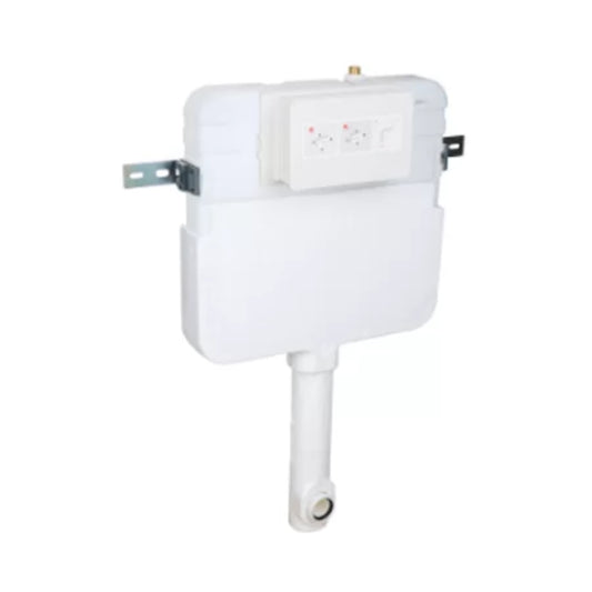 Toto Concealed Tank Concealed Wall Mounted Cistern Without Frame WH132MNF - White