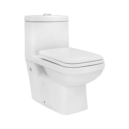 Parryware Floor Mounted White 1 Piece WC Zest ZEST C8810 with S-Trap