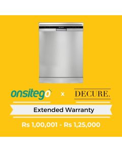 OnsiteGo Extended Warranty For Dishwasher (Rs 100001-125000)