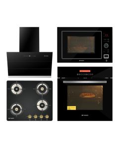Faber Chimney + Hob + Oven + Microwave Combo FACHOM-03