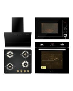 Faber Chimney + Hob + Oven + Microwave Combo FACHOM-04