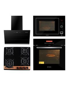 Faber Chimney + Hob + Oven + Microwave Combo FACHOM-06