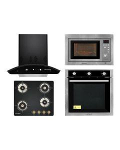 Faber Chimney + Hob + Oven + Microwave Combo FACHOM-09