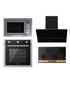Faber Chimney + Hob + Oven + Microwave Combo FACHOM-14