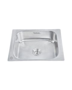 Hindware Stainless Steel Sink Pressed Series FLAMINGO 24 x 20 x 8 ( 24 x 20 inches )