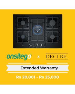 OnsiteGo Extended Warranty For Hob / Induction (Rs 20001-25000)