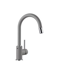 Hafele Table Mounted Pull-Down Kitchen Faucet Blanco MIDA-S with Extractable Hand Shower Spout