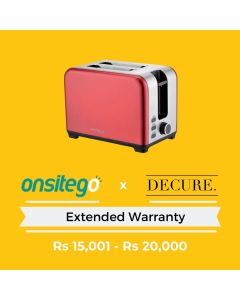 OnsiteGo Extended Warranty For Toaster / Sandwich Maker (Rs 15001-20000)