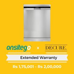 OnsiteGo Extended Warranty For Dishwasher (Rs 175001-200000)