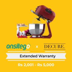 OnsiteGo Extended Warranty For Food Prep (Rs 2001-5000)