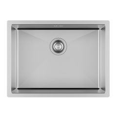 Hafele Stainless Steel Sink Argento SINGLE BOWL TOPAZ R2418D ( 24 x 18 inches ) - Satin