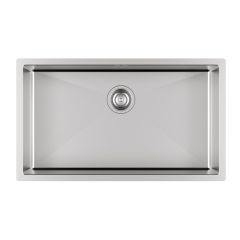 Hafele Stainless Steel Sink Argento SINGLE BOWL TOPAZ R3118 ( 31 x 18 inches ) - Satin