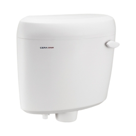 Cera External Wall Mounted Cistern Without Frame B1010110 - Snow White
