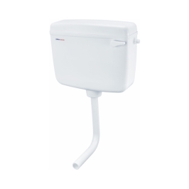 Cera External Wall Mounted Cistern Without Frame B1010113 - Snow White