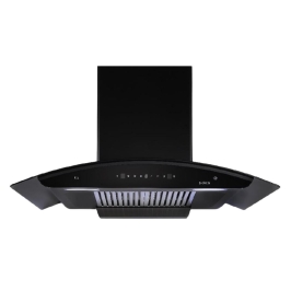 Elica 90 cm Wall Mounted Chimney Auto Clean Hoods Series BFCG 900 HAC LTW MS NERO
