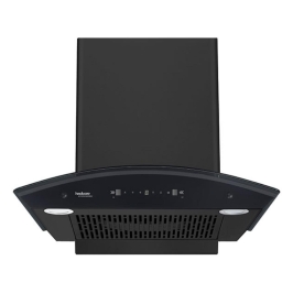 Hindware 60 cm Wall Mounted Chimney Auto Clean Hoods Series CHROMIA BLK AUTOCLEAN 60