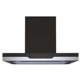 Elica 60 cm Wall Mounted Chimney EDS Deep Silence Series METEORITE EDS HE LTW 60 NERO T4V LED