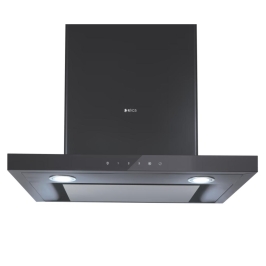 Elica 60 cm Wall Mounted Chimney EDS Deep Silence Series SPOT H4 EDS HE LTW 60 NERO T4V LED