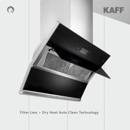 Kaff 90 cm Wall Mounted Chimney Filterless Series FALCON DHC 90