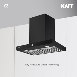 Kaff 60 cm Wall Mounted Chimney Dry Heat Auto clean MAURICE BF DHC 60 BLK